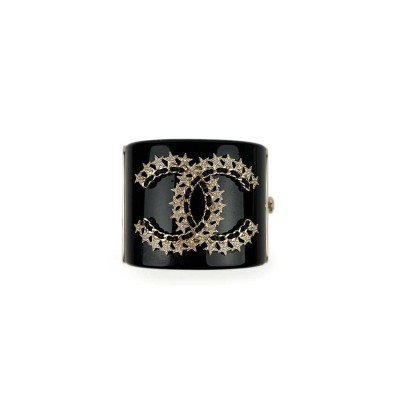 CHANEL CC STAR CUFF BRACELET 